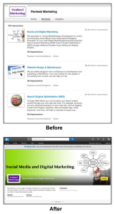 LinkedIn-Showcase-Page-before-and-after-161x300 LinkedIn Showcase Page before and after  
