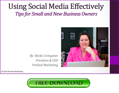 Effectiveness of Social Media for small business owners handout