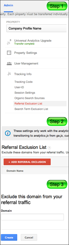 Semalt Remove Using URL Exclusion