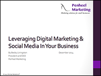 Leveraging Digital Marketing and Social Media in your business Slide Cover feature image