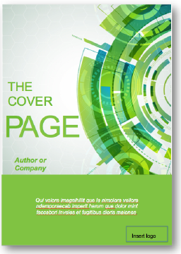 eBook template cover