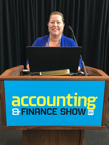 Accounting and Finance Show 2018 Becky Livingston