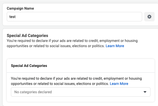 Facebook-special-categories Why aren’t my Facebook employment ads running? 