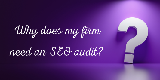 why does my firm need an seo audit